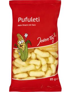 Jeden Tag Pufuleti Mais-Snack mit Salz