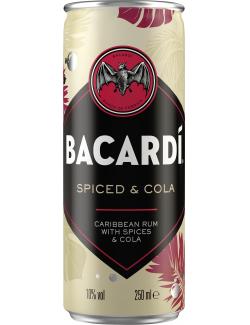 Bacardi Spiced & Cola (Einweg)